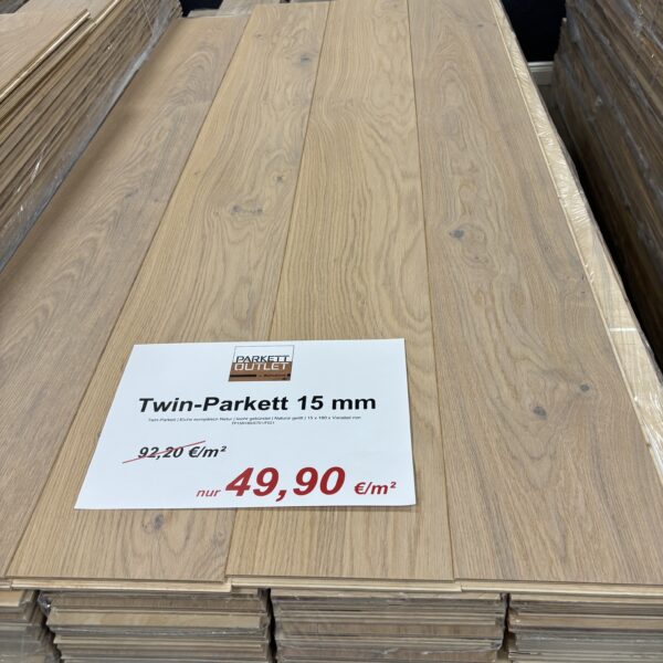 Landhausdiele Natur Natural geölt - 2-Schichtparkett