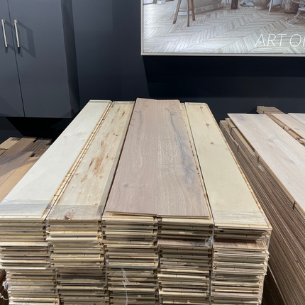 Landhausdiele Rustikal White geölt 180 mm breit - 3-Schichtparkett