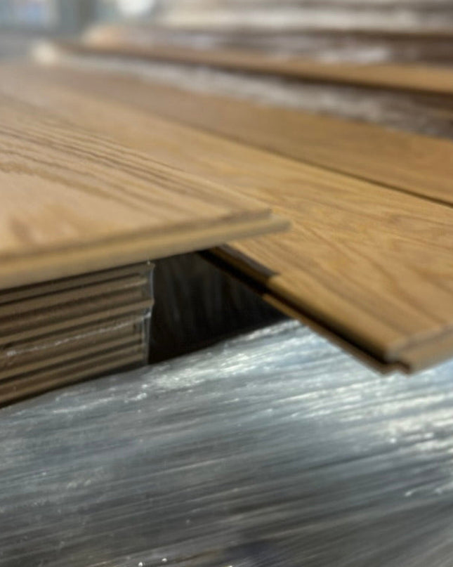 Landhausdiele Eiche Natural Vanilla geölt 180 mm breit- 2-Schichtparkett