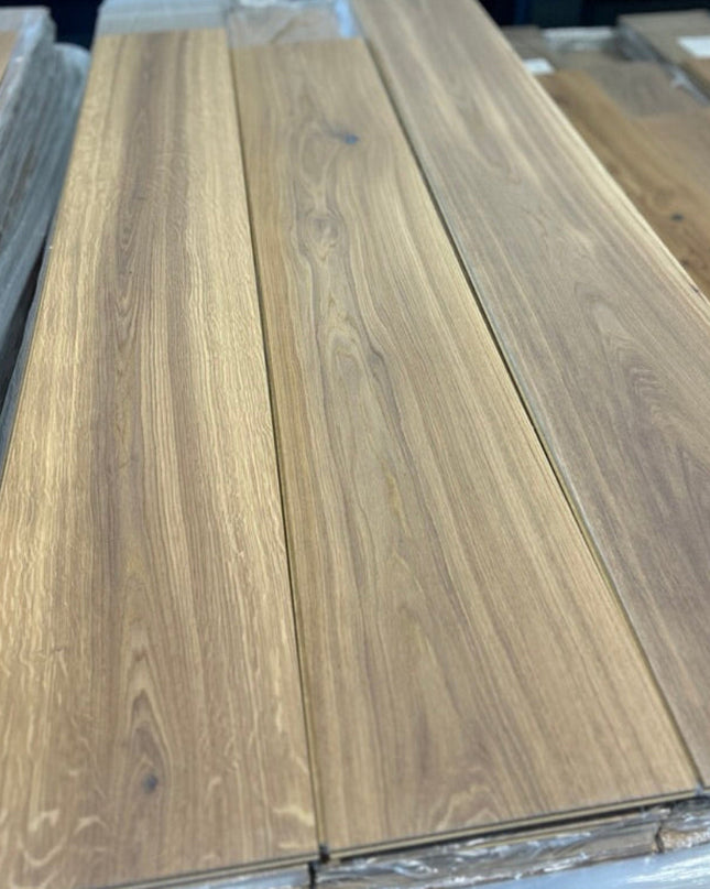 Landhausdiele Natural White 5% geölt 260 mm breit - 2-Schichtparkett