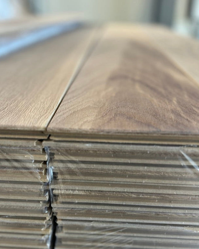 Landhausdiele Natural White 5% geölt 180 mm breit - 2-Schichtparkett