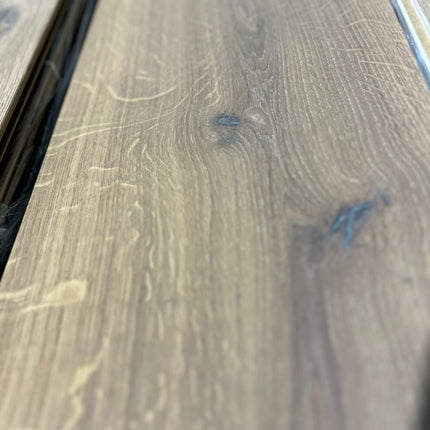 Landhausdiele Eiche Rustikal Natural geölt 260 mm breit - 2-Schichtparkett
