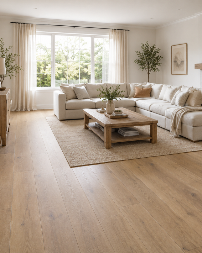 Landhausdiele Markant Smoked Oak geölt 220 mm breit - 2-Schichtparkett