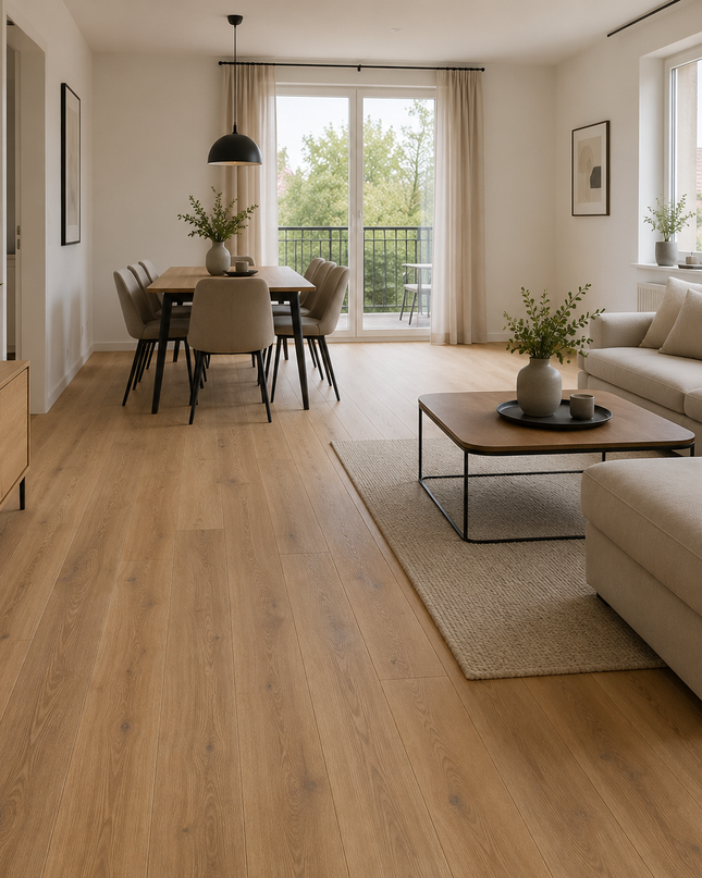 Landhausdiele Markant Vanilla geölt 180 mm breit - 3-Schichtparkett