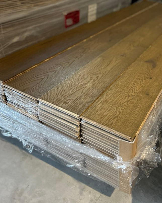 Landhausdiele Olive geölt 180 mm breit -3-Schichtparkett
