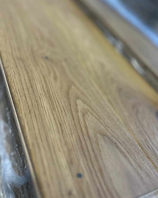 Stabparkett Smoked Oak geölt 120 mm breit Massiv-Stab-Parkett