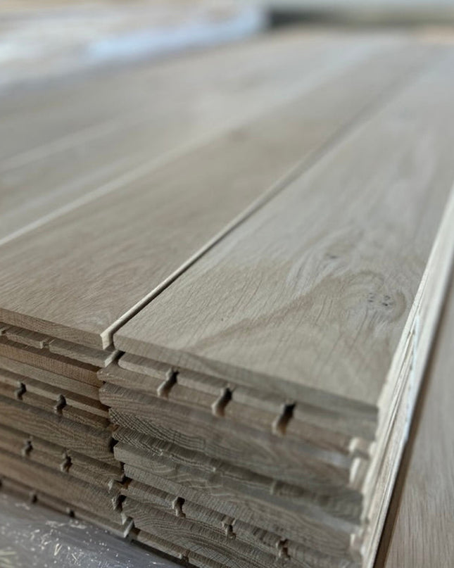 Landhausdiele Natural Rohware 140mm breit- Massivholzdiele