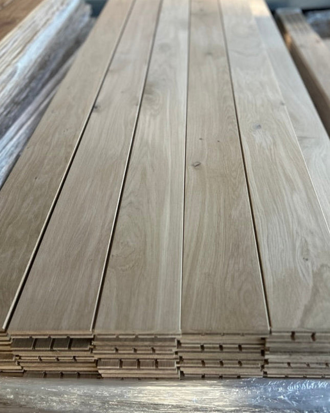 Landhausdiele Natural Rohware 140mm breit- Massivholzdiele