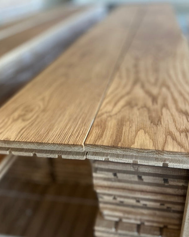 Landhausdiele Markant Pure geölt 140 mm breit- Massivholzdiele