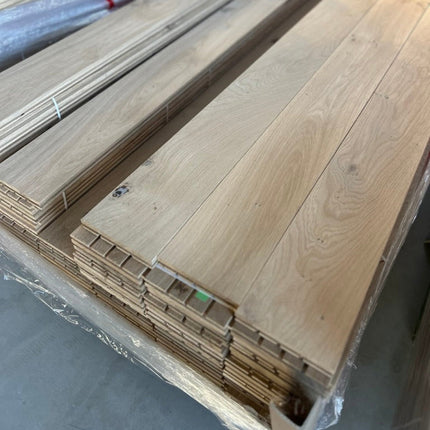 Landhausdiele Markant Rohware 130mm breit- Massivholzdiele