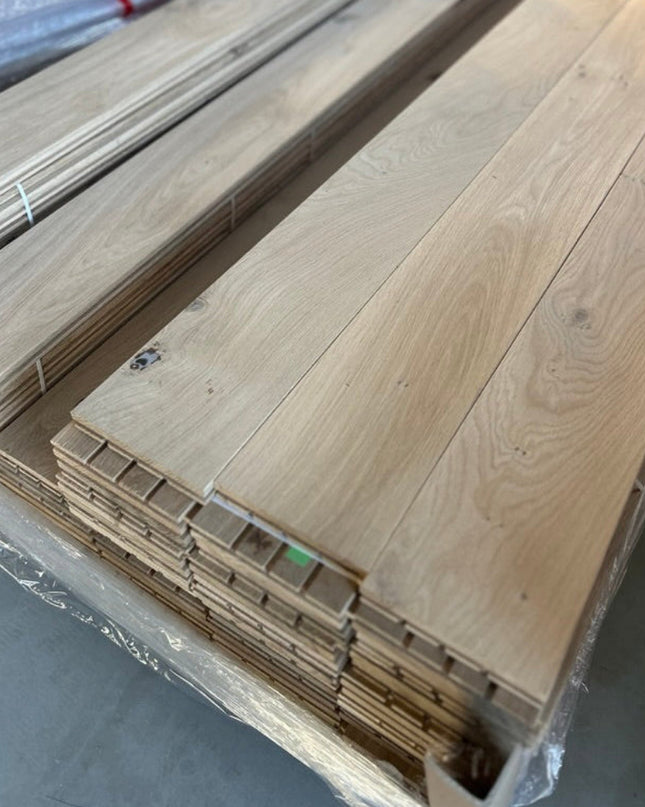 Landhausdiele Markant Rohware 130mm breit- Massivholzdiele