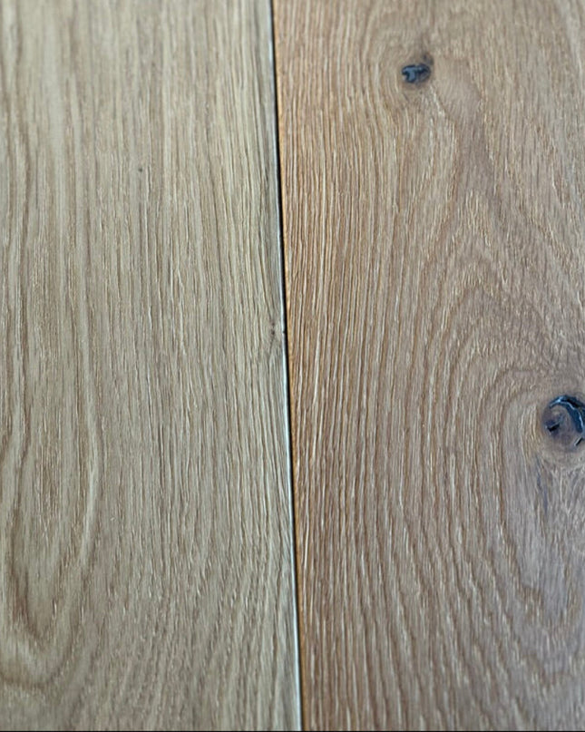 Landhausdiele Natur Pure geölt 140 mm breit- Massivholzdiele