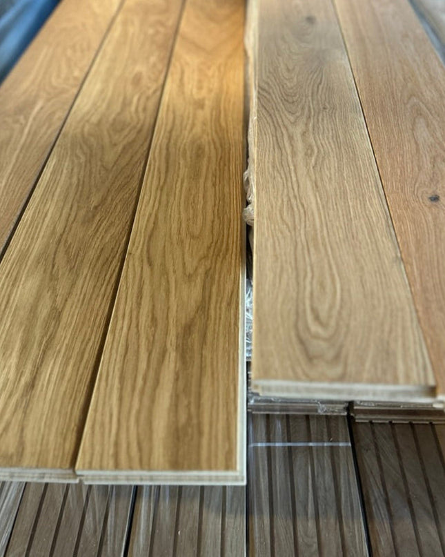 Landhausdiele Natur Pure geölt 140 mm breit- Massivholzdiele