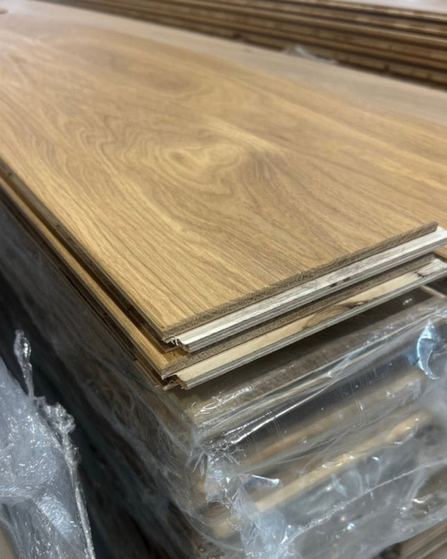 Landhausdiele Elegant Natural geölt 140 mm breit - 2-Schichtparkett