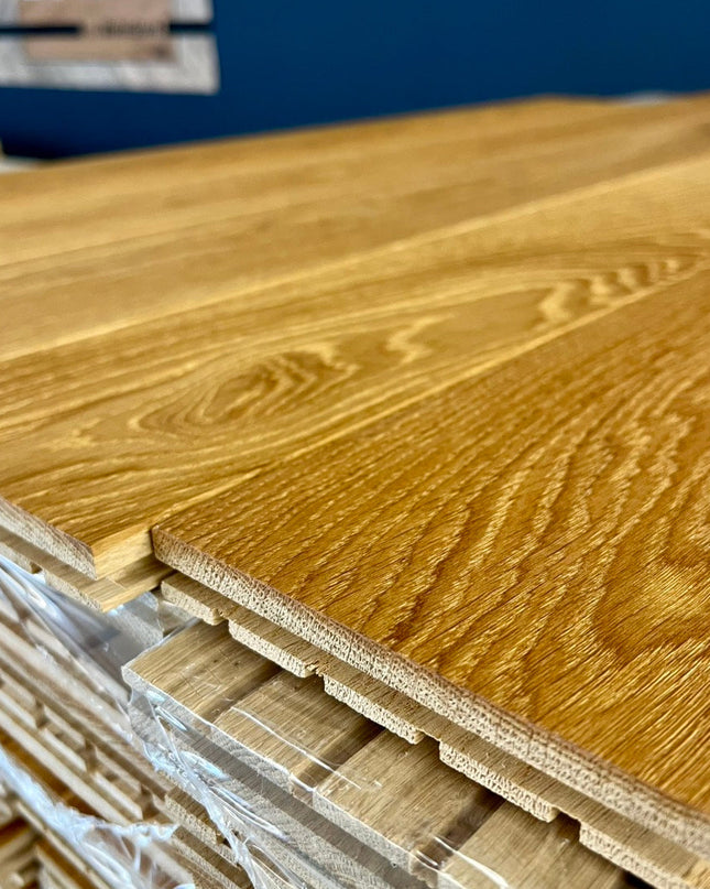Landhausdiele Elegant Pure geölt 140 mm breit- Massivholzdiele