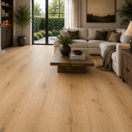 Landhausdiele Glanwood Pure geölt 220 mm breit- 2-Schichtparkett