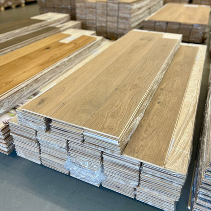Landhausdiele Markant Vanilla geölt 180 mm breit - 2-Schichtparkett