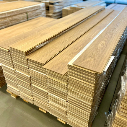 Landhausdiele Natur Crudo geölt 180 mm breit- 3-Schichtparkett