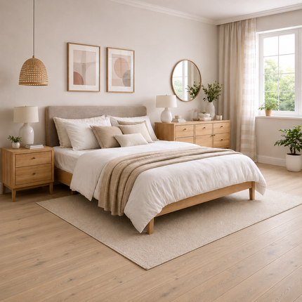 Landhausdiele Natur Crudo geölt 180 mm breit- 3-Schichtparkett