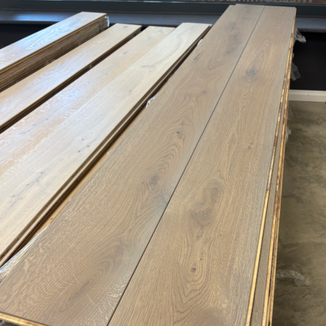Landhausdiele Natur Vanilla geölt 260 mm breit - 3-Schichtparkett
