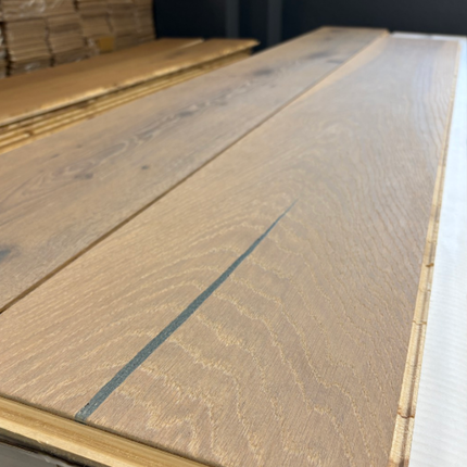 Landhausdiele Natur Vanilla geölt 260 mm breit - 3-Schichtparkett