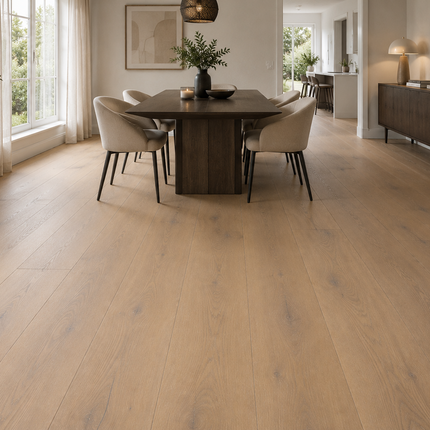 Landhausdiele Natur Vanilla geölt 260 mm breit - 3-Schichtparkett