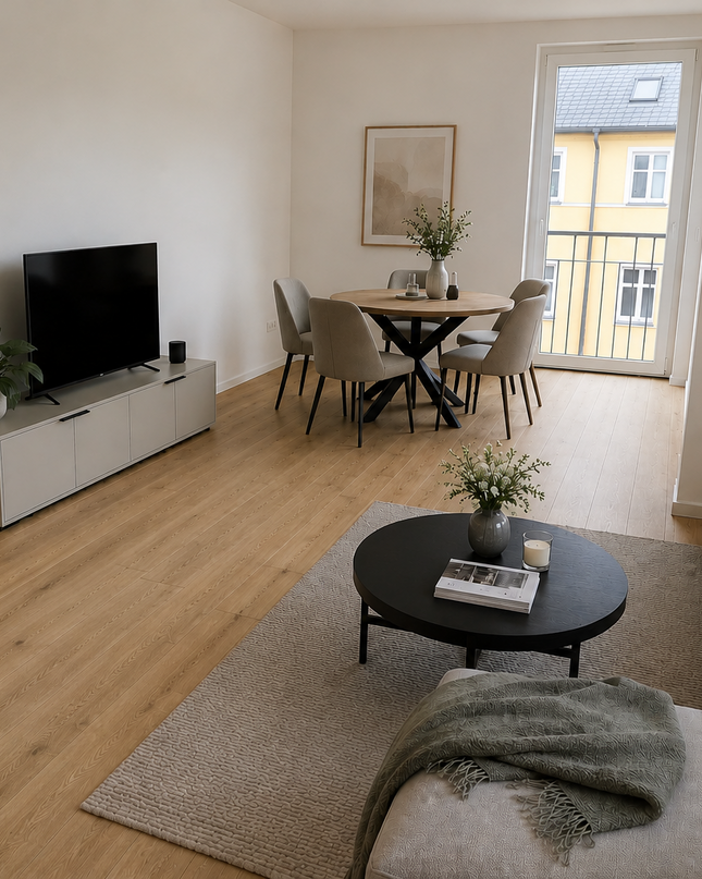 Landhausdiele Rustikal leicht gebürstet Pure geölt 180 mm breit - 2-Schichtparkett