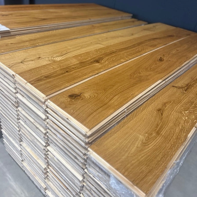 Landhausdiele Rustikal Pure geölt 245 mm breit - 3-Schichtparkett