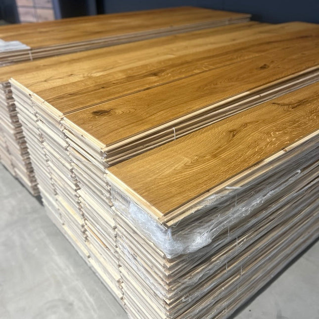 Landhausdiele Rustikal Pure geölt 245 mm breit - 3-Schichtparkett