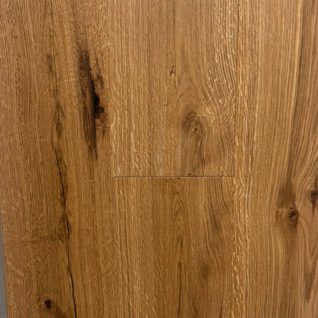 Landhausdiele Rustikal Pure geölt 2G-Klickverbindung 195 mm breit 3-Schichtparkett