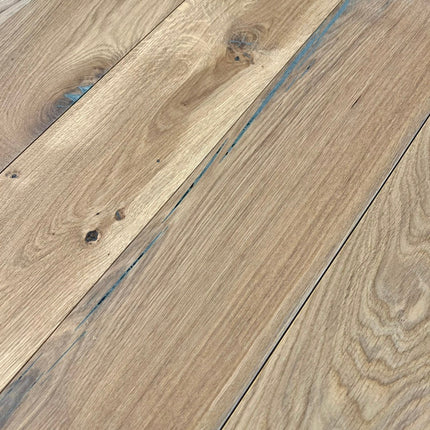 Landhausdiele Rustikal Vanilla geölt 245 mm breit - 3-Schichtparkett