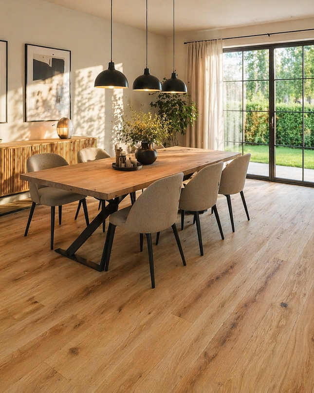 Landhausdiele Antik Pure geölt 180 mm breit - 2-Schichtparkett