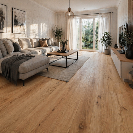 Landhausdiele Antik Pure geölt 180 mm breit - 2-Schichtparkett