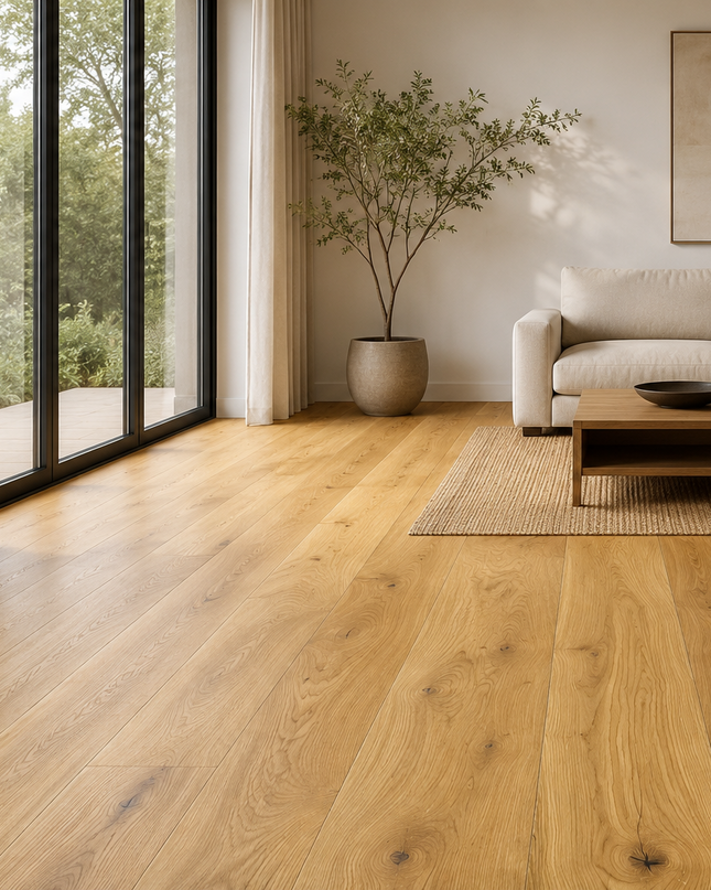 Landhausdiele Markant Pure geölt 240 mm breit - 3-Schichtparkett