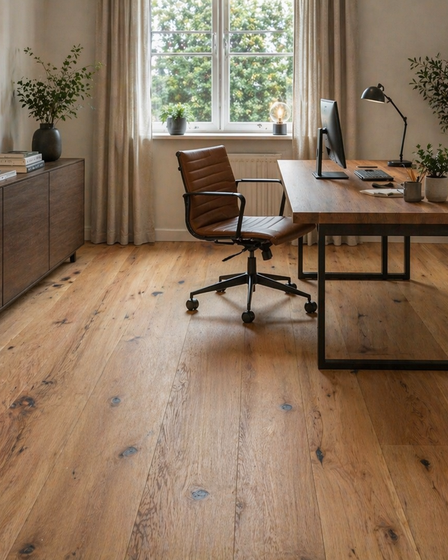 Landhausdiele Mix Oak geölt 140 mm breit - 2-Schichtparkett