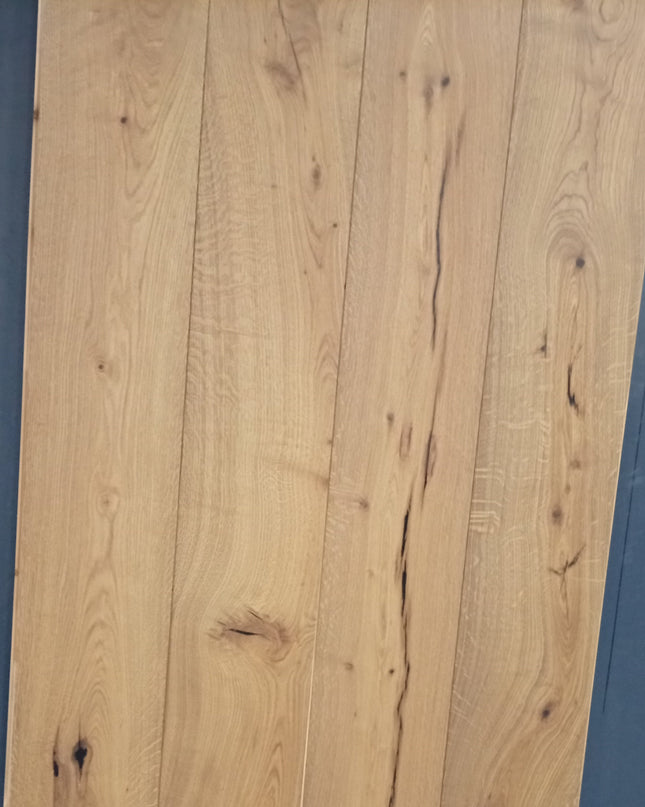 Landhausdiele Rustikal Savanna geölt 245 mm breit - 3-Schichtparkett