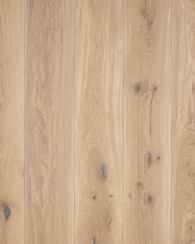 Landhausdiele Eiche Rustikal Vanilla geölt 220 mm breit- 2-Schichtparkett
