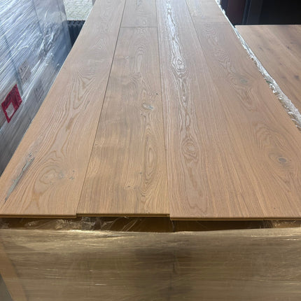 Landhausdiele Eiche Natural White geölt 260 mm breit- 2-Schichtparkett