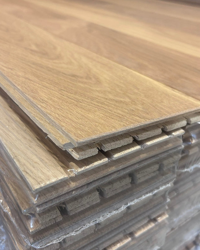 Landhausdiele Natur Crudo geölt 130 mm breit- Massivholzdiele