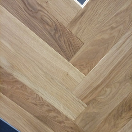 Stabparkett Mix Pure geölt 100 mm breit 2-Schichtparkett